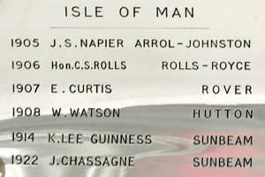 TT names from the plate on the Trophy
